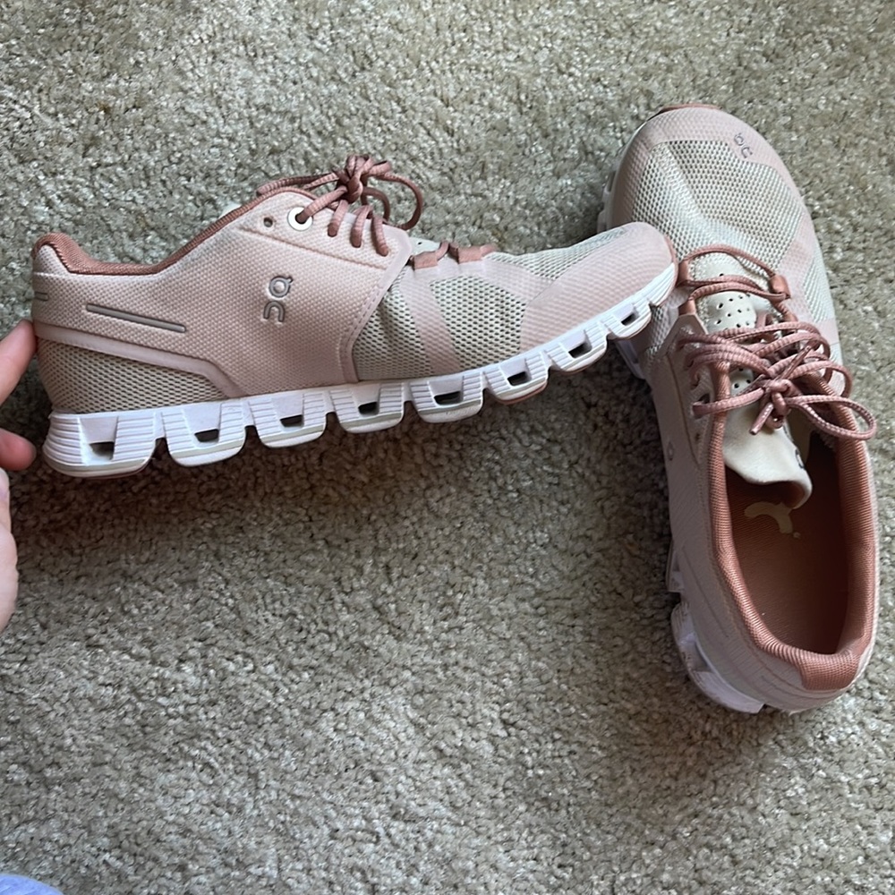 On Cloud running shoes